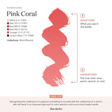 TINA DAVIES I 💋 INK Lip Pigments Pink Coral 0.5 fl oz 15ml