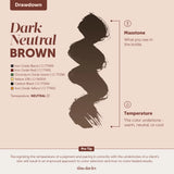 FADE DARK NEUTRAL BROWN Eyebrow Pigments 0.5 fl. oz. / 15 ml pigments