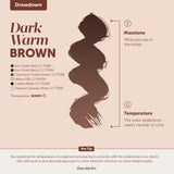 FADE DARK WARM BROWN Eyebrow Pigments 0.5 fl. oz. / 15 ml pigments