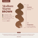 FADE MEDIUM WARM BROWN Eyebrow Pigments 0.5 fl. oz. / 15 ml pigments
