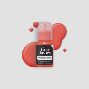 TINA DAVIES I 💋 INK Lip Pigments Orange Coral 0.5 fl oz 15ml