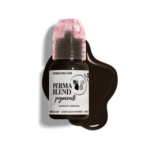 Perma Blend PMU Ink - Darkest Brown 15ml