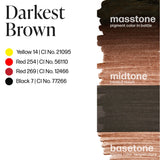 Perma Blend PMU Ink - Darkest Brown 15ml