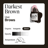 Perma Blend PMU Ink - Darkest Brown 15ml