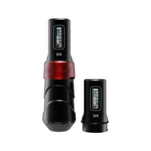 FK Irons Flux Max with 2x PowerBolt II - 3.2 mm Stroke - Yomico Red/Black