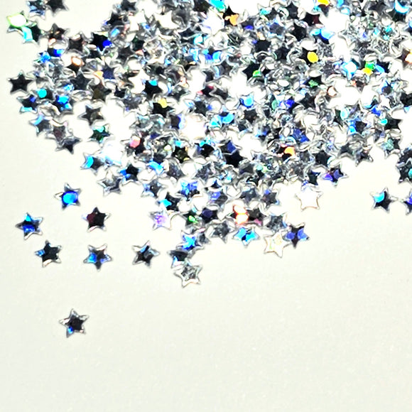 Mini Holographic Stars Nail Art 6g