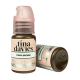 Tina Davies - I LOVE INK Dark Brown Pigment (15ml) - VU LONDON PMU UK