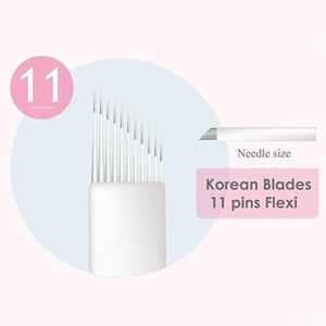 Princess Brows Manual Microblade Needle 11 Pins Flexi - VU LONDON PMU UK