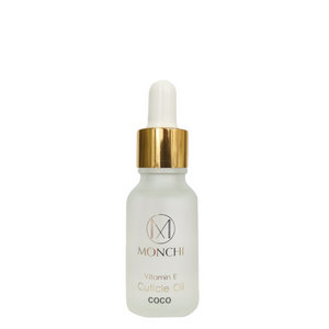 MONCHI Nail & Cuticle Revitalising Oil 15ml Organic Jojoba (Coconut) - VU LONDON PMU UK