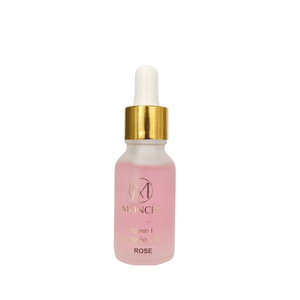 MONCHI Nail & Cuticle Revitalising Oil 15ml Organic Jojoba (Rose) - VU LONDON PMU UK