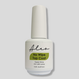 Aleo No Wipe Super Shine Gel Top Coat 15ml Soak Off UV/LED Gel Nail Polish Manicure Pedicure Non Sticky