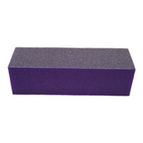 Nail Buffer 3 Way, Purple (5) Grit 60/100