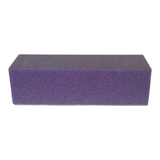 Nail Buffer 3 Way, Purple (5) Grit 60/100