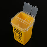 Box Storage Medical Tool Waste Box Sharps Container Needles Bin Collect Box - VU LONDON PMU UK
